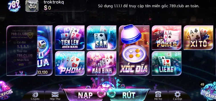 Game Bài 789Club Thiên Đường Giải Trí Trực Tuyến Đẳng Cấp Nhất Cho Mọi Cược Thủ