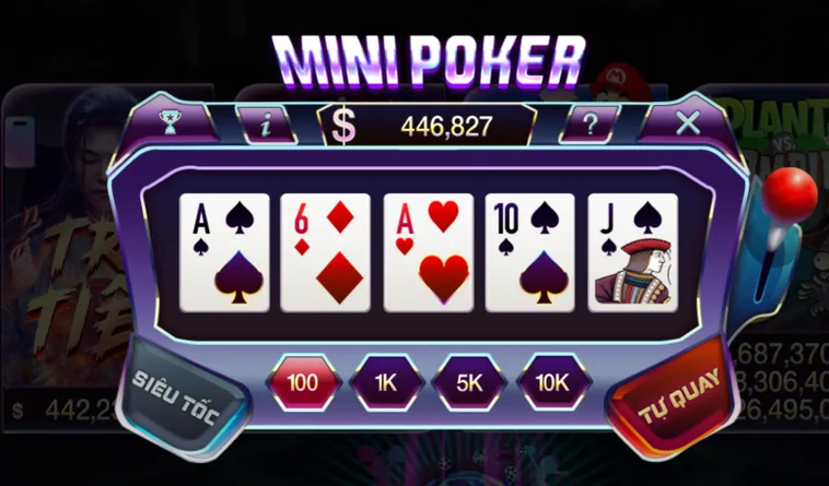 Mini Poker Tại 789Club Sân Chơi Đấu Trí Đẳng Cấp Với Cơ Hội Thắng Cực Lớn