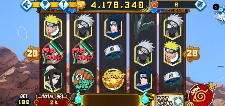 Trải Nghiệm Nổ Hũ Naruto Slots Tại 789Club Với Phần Thưởng Giá Trị Cực Khủng