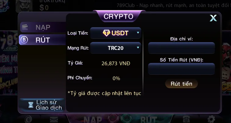 Hướng Dẫn Rút Tiền 789Club Chuyên Nghiệp Với Tốc Độ Giao Dịch Cực Nhanh