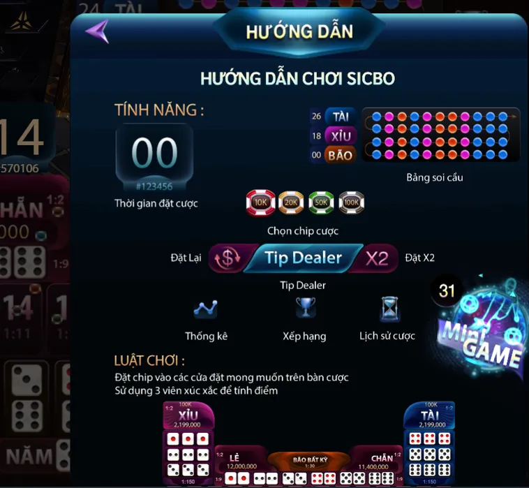 Sicbo Casino Tại 789Club Thử Thách Xúc Xắc Đỉnh Cao Cho Tay Chơi Chuyên Nghiệp